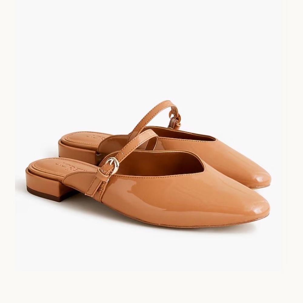 J Crew Factory Mary Jane slip-on mules